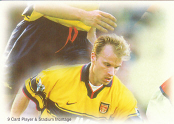 Montage (puzzle 8) Arsenal 1999 Futera Fans' Selection #35